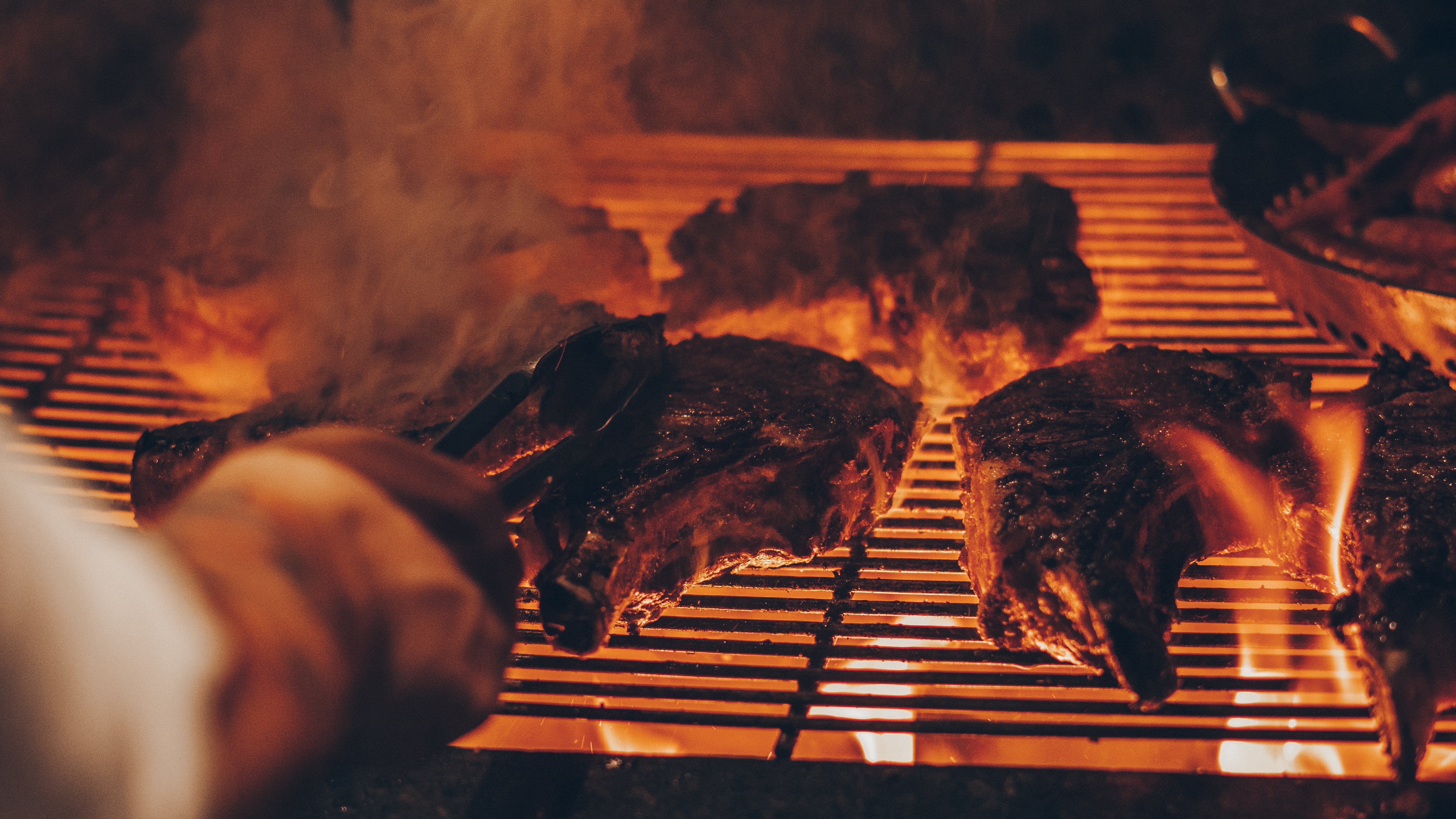 Plate of mouthwatering grilled meat at a traditional churrascaria in São Paulo