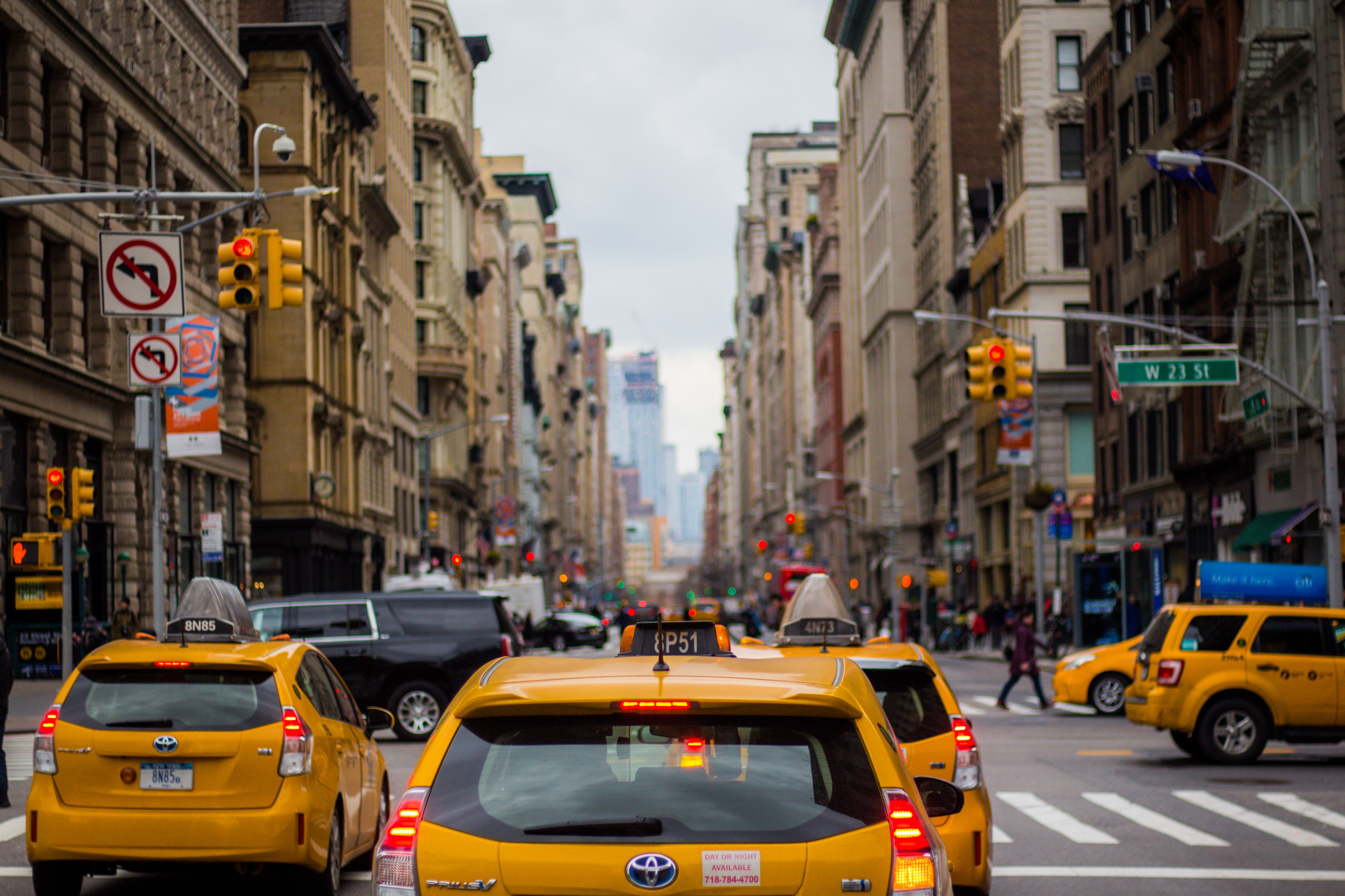 New York Yellow Taxis - Iconic Transportation in the Big Apple